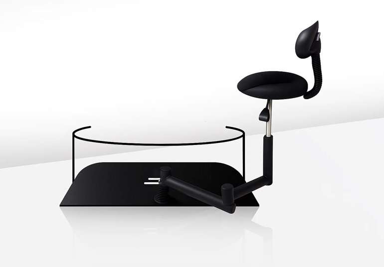 Fauteuil de barbier assistant modèle confort